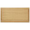 vidaXL Coffee Table 110x55x40 cm Solid Oak Wood