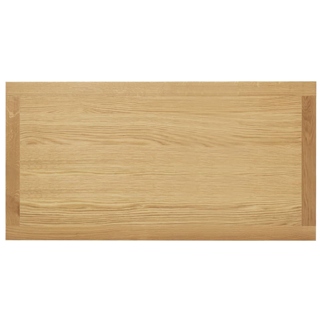 vidaXL Coffee Table 110x55x40 cm Solid Oak Wood