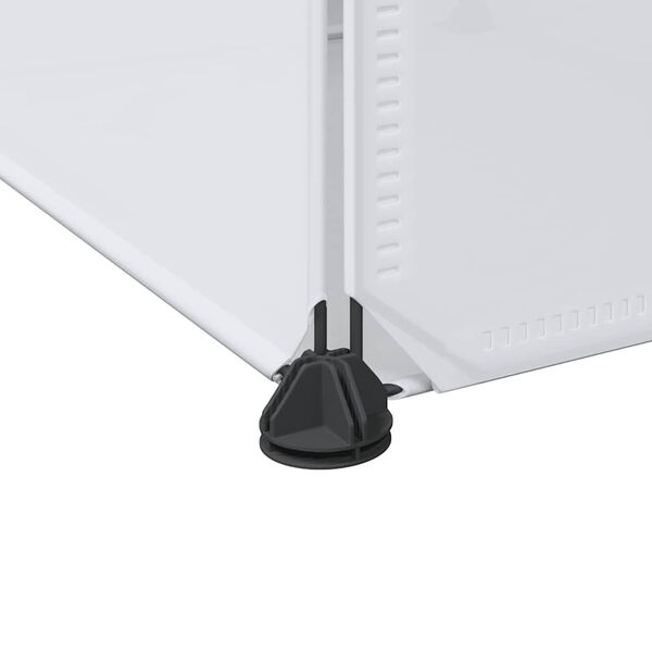 vidaXL Modular Cabinet with 9 Compartments 109x36.5x143 cm White