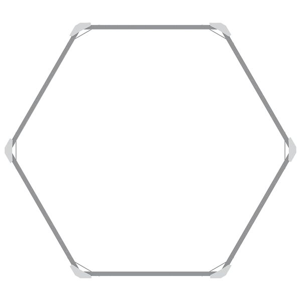 vidaXL Garden Raised Bed Brown 129x129x77 cm Galvanised Steel