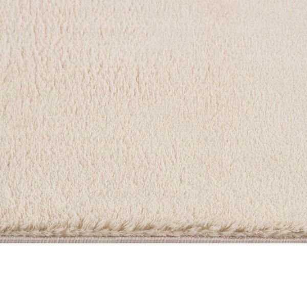 vidaXL Washable Rug Soft Shaggy Beige 160x230 cm Anti Slip