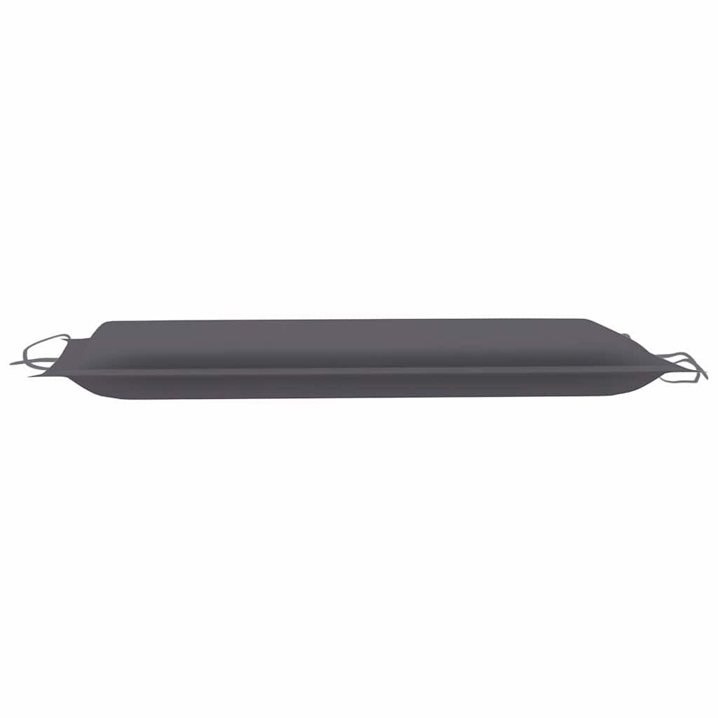 vidaXL Rocking Sun Lounger with Cushion Solid Teak Wood