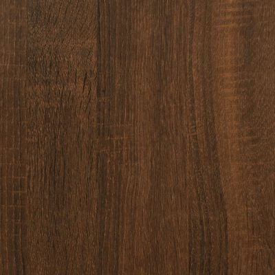 vidaXL Sideboard Brown Oak 102x32x103.5 cm Engineered Wood