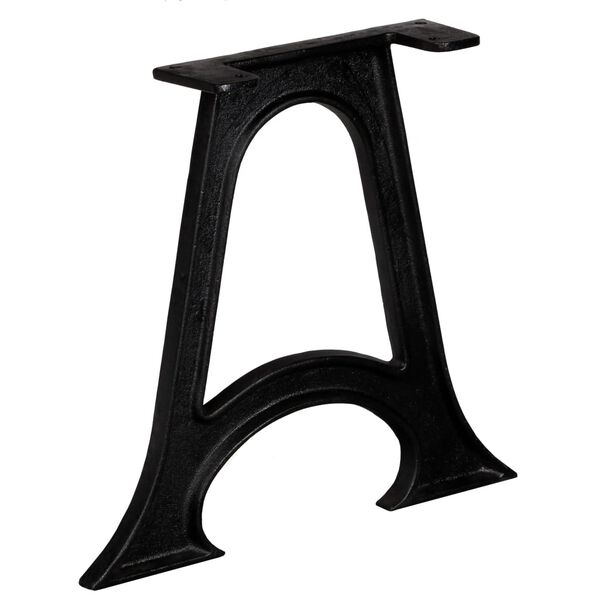 vidaXL Coffee Table Legs 2 pcs with Arched Base A-Frame Cast Iron