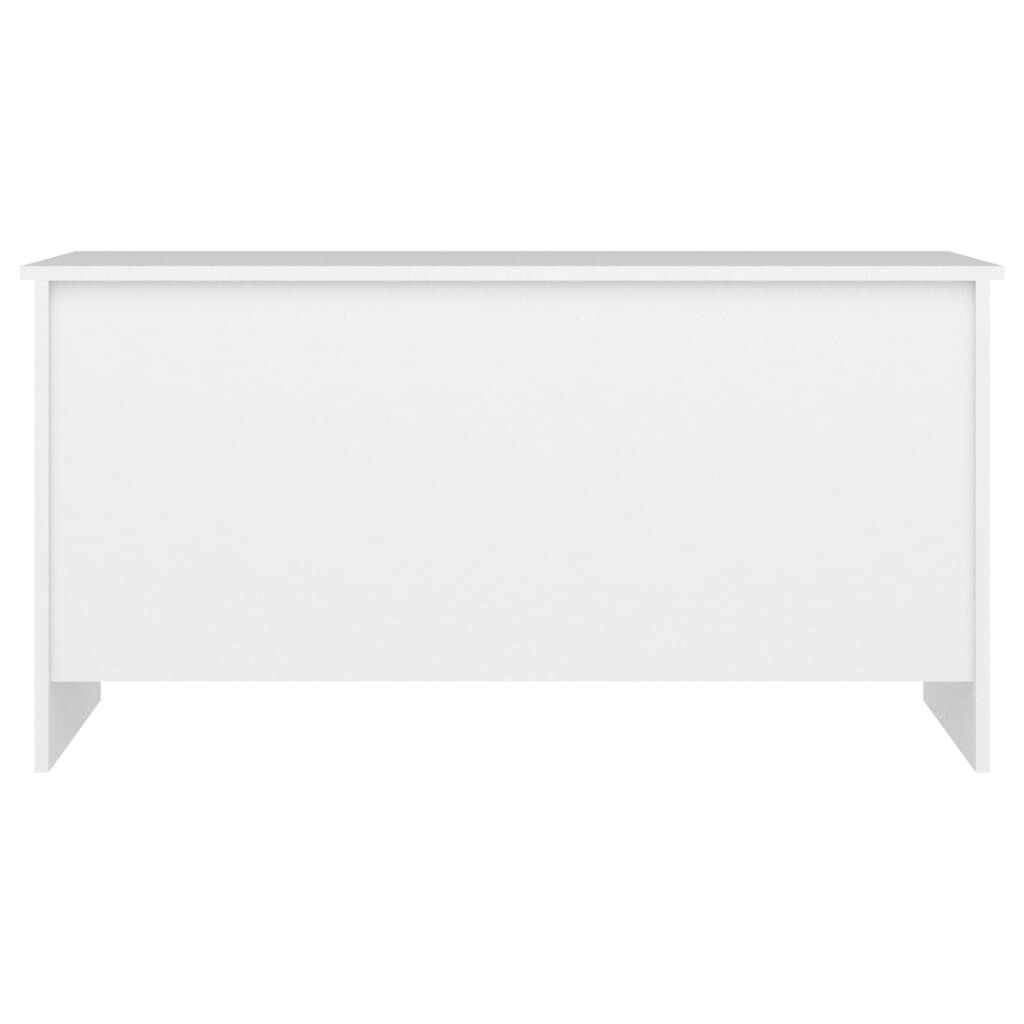 vidaXL Coffee Table White 102x55.5x52.5 cm Engineered Wood