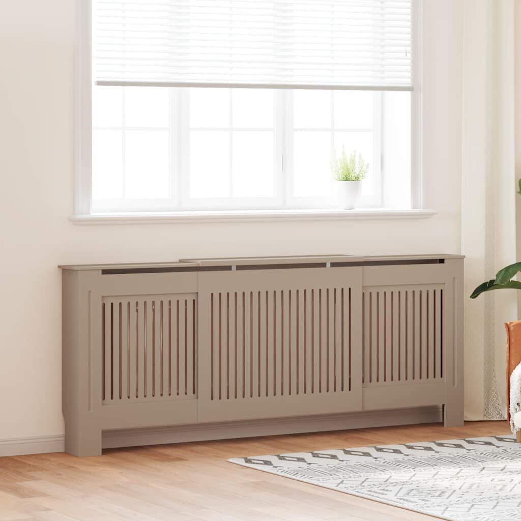 vidaXL MDF Radiator Cover 205 cm