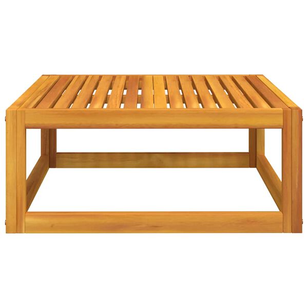 vidaXL 3 Piece Garden Lounge Set with Cushions Solid Wood Acacia