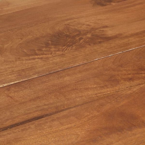 vidaXL Dining Table Round 110x76 cm Solid Mango Wood