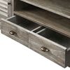 vidaXL TV Cabinet Solid Mindi Wood 145x35x60 cm
