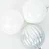 vidaXL Christmas Bauble Set 4 pcs White