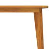 vidaXL Garden Table 110x110x75 cm Solid Wood Acacia