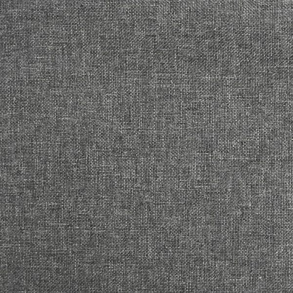 vidaXL Rocking Chair with a Stool Dark Grey Fabric