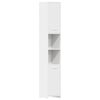 vidaXL Bathroom Cabinet White 30x30x183.5 cm Engineered Wood