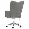 vidaXL Relaxing Chair Light Grey Velvet