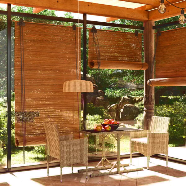 vidaXL 3 Piece Garden Dining Set Beige