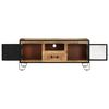 vidaXL TV Cabinet 110x31x46 cm Rough Mango Wood