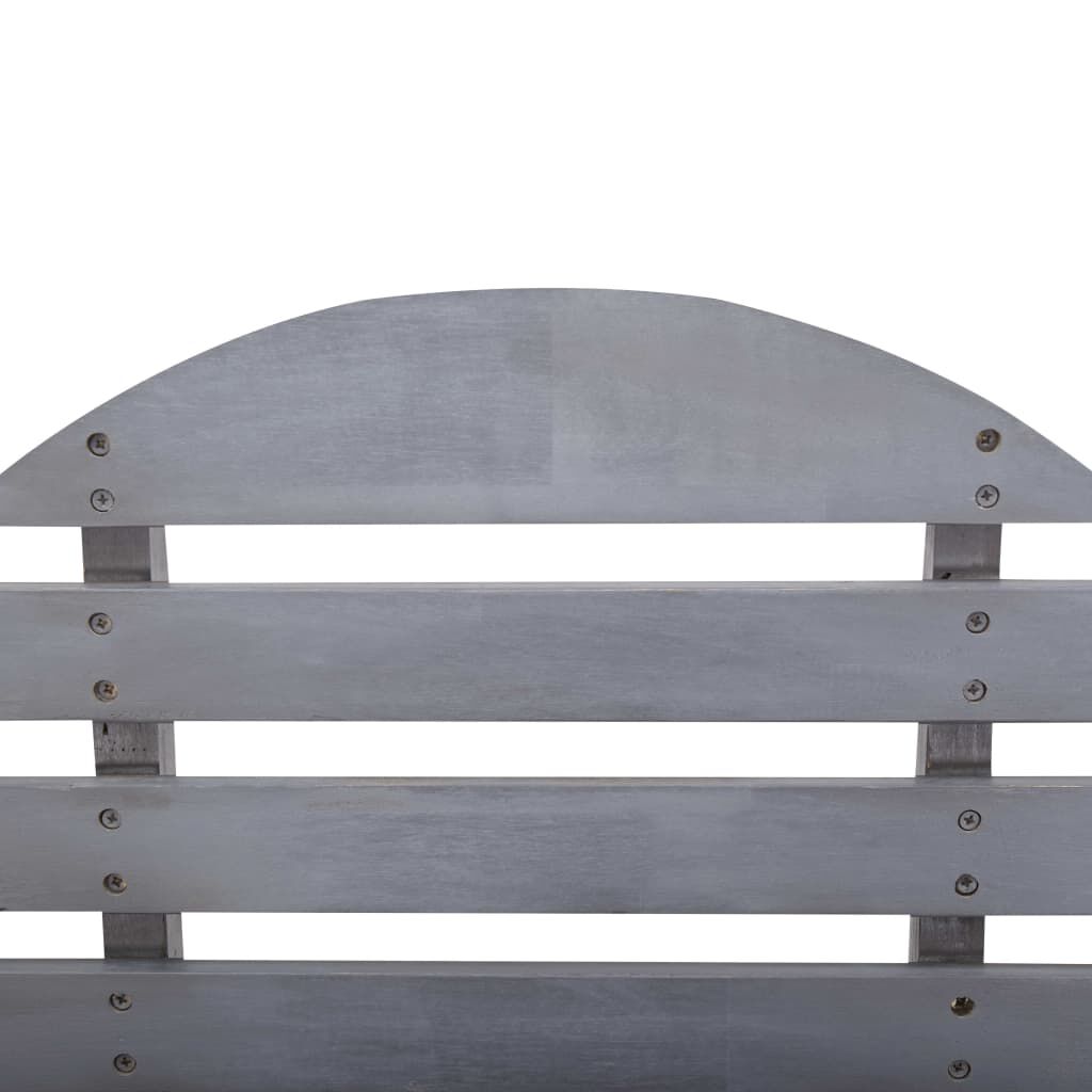 vidaXL Adirondack Chair Solid Acacia Wood Grey