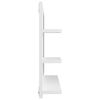 vidaXL Bathroom Mirror White 60x10.5x45 cm Engineered Wood