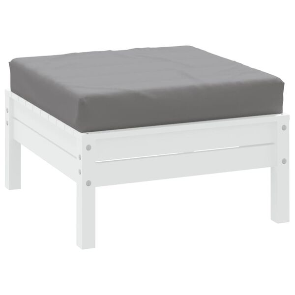 vidaXL Pallet Cushion Grey Oxford Fabric