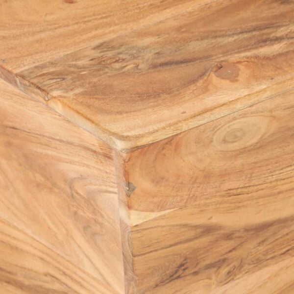 vidaXL Coffee Table V-shape 66x66x30 cm Solid Acacia Wood
