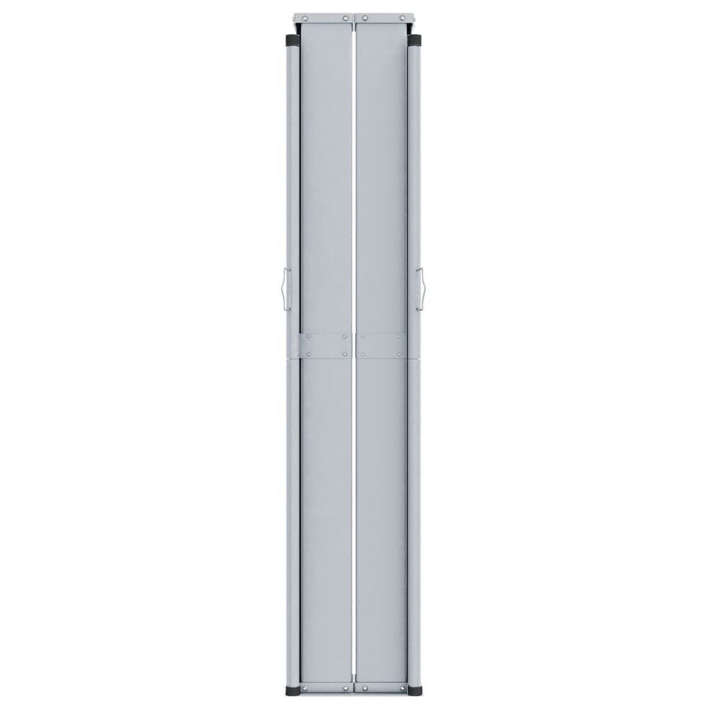 vidaXL Retractable Side Awning Anthracite 220x1000 cm