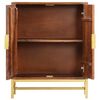 vidaXL Sideboard 60x35x75 cm Solid Acacia Wood
