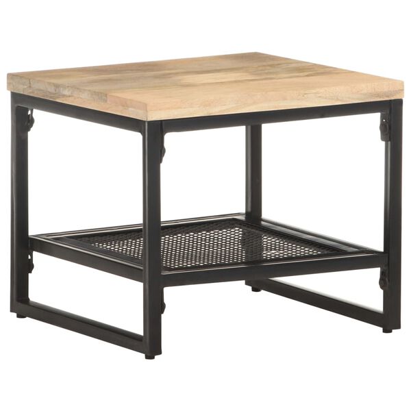 vidaXL Side Table 40x40x35 cm Solid Mango Wood