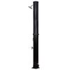 vidaXL Outdoor Solar Shower with Shower Head and Faucet 40 L