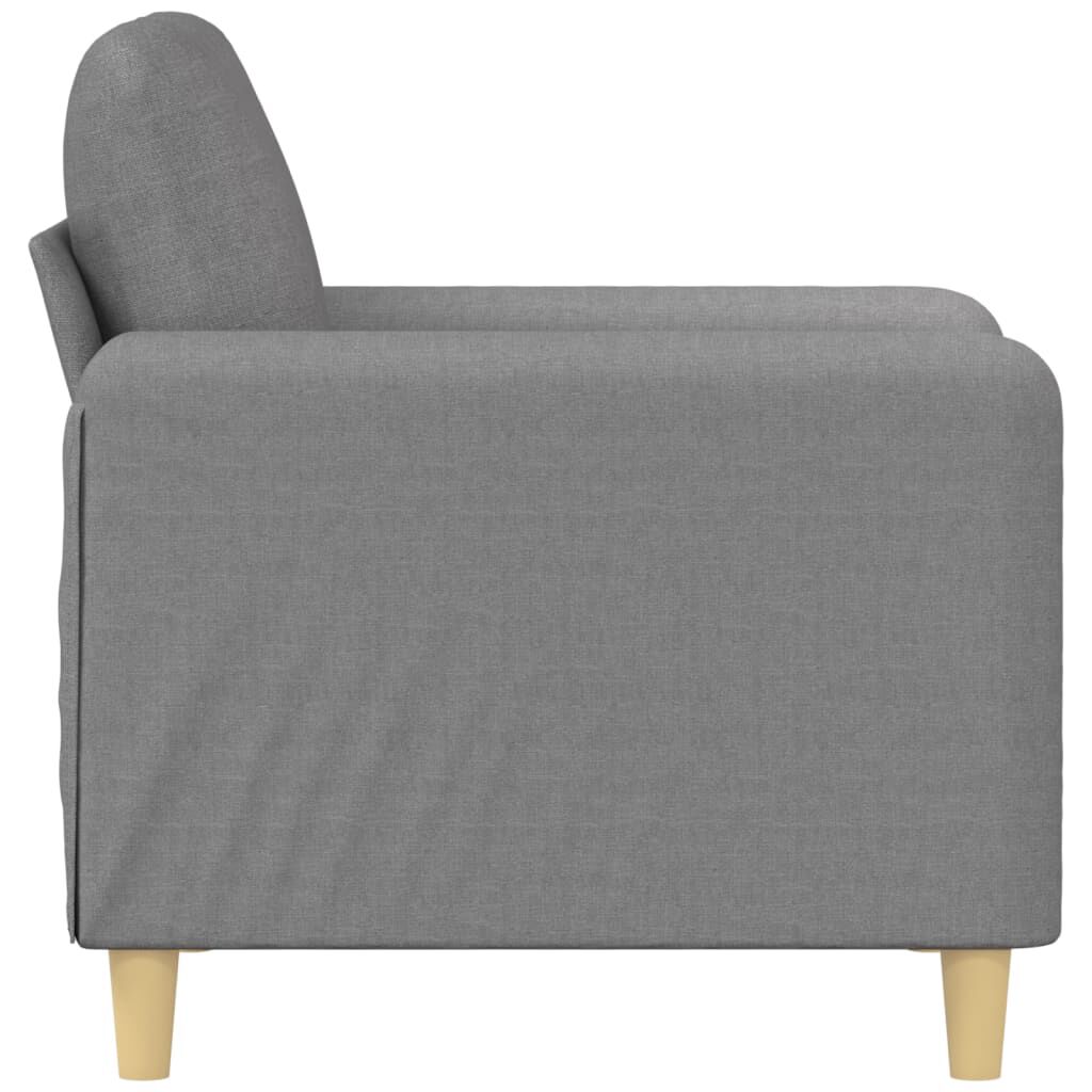 vidaXL Sofa Chair Dark Grey 60 cm Fabric