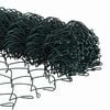 vidaXL Chain Link Fence Green 10 x 1 m Steel