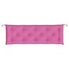 vidaXL Garden Bench Cushion Pink 150x50x7 cm Oxford Fabric