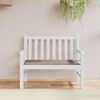 vidaXL Garden Bench Cushion Taupe 120x50x4 cm Oxford Fabric