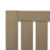 vidaXL Garden Adirondack Chair Light Brown Polypropylene