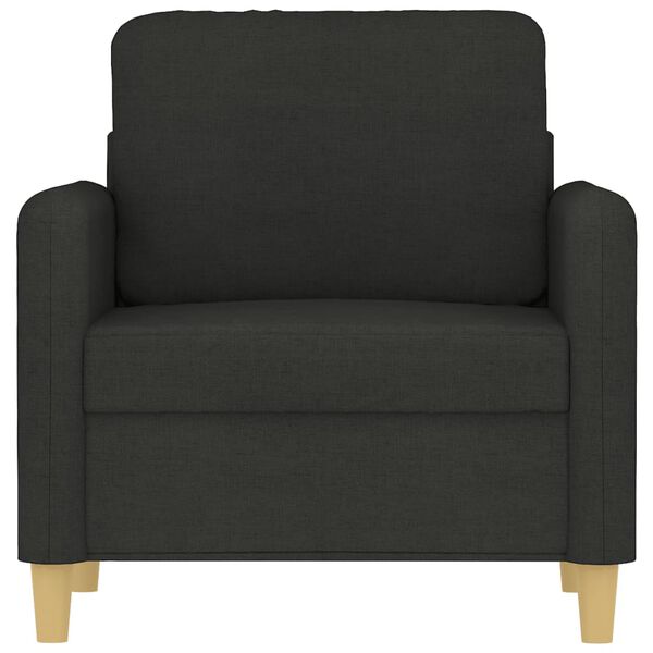 vidaXL Sofa Chair Black 60 cm Fabric
