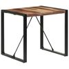 vidaXL Dining Table 80x80x75 cm Solid Wood