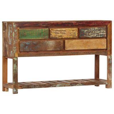 vidaXL Sideboard 120x30x75 cm Solid Reclaimed Wood