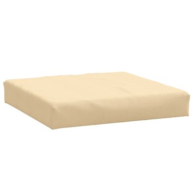 vidaXL Pallet Cushions 2 pcs Melange Beige Fabric