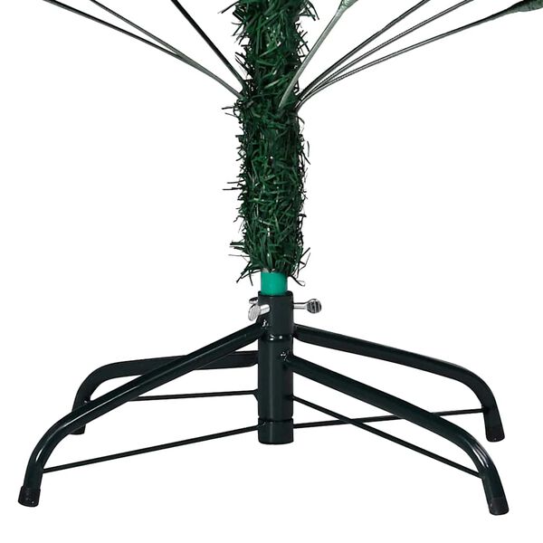 vidaXL Artificial Pre-lit Christmas Tree with Ball Set Green 240 cm