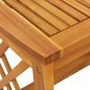 vidaXL Side Table Brown Solid Acacia wood