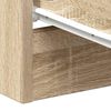 vidaXL Bedside Cabinets 2 pcs Sonoma Oak 38x35x56 cm Engineered Wood