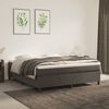 vidaXL Box Spring Bed Frame Dark Grey California King Velvet (US Only)
