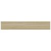 vidaXL Bookshelf Boards 8 pcs Sonoma Oak 60x10x1.5 cm Engineered Wood