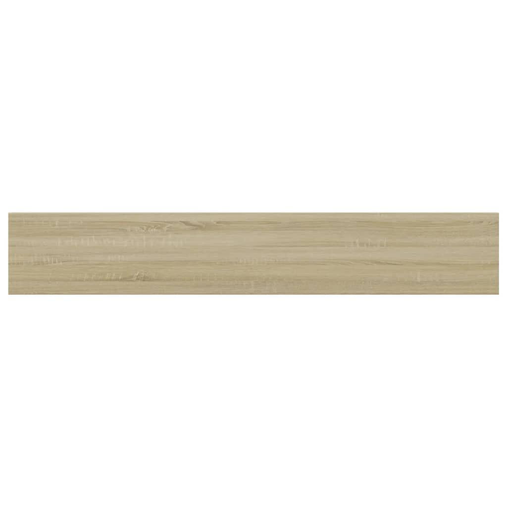 vidaXL Bookshelf Boards 8 pcs Sonoma Oak 60x10x1.5 cm Engineered Wood