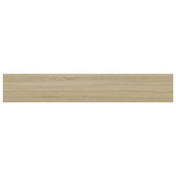 vidaXL Bookshelf Boards 8 pcs Sonoma Oak 60x10x1.5 cm Engineered Wood