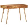 vidaXL Writing Desk 110x50x76 cm Solid Wood Acacia