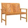 vidaXL Garden Lounge Set Brown Solid Acacia wood