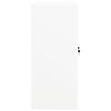 vidaXL Office Cabinet White 90x40x90 cm Steel