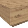 vidaXL Coffee Table Artisan Oak 85 x 55 x 31 cm Engineered Wood