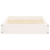 vidaXL Dog Bed White 51.5x44x9 cm Solid Wood Pine