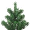 vidaXL Nordmann Fir Artificial Christmas Tree LED&Ball Set Green 210cm